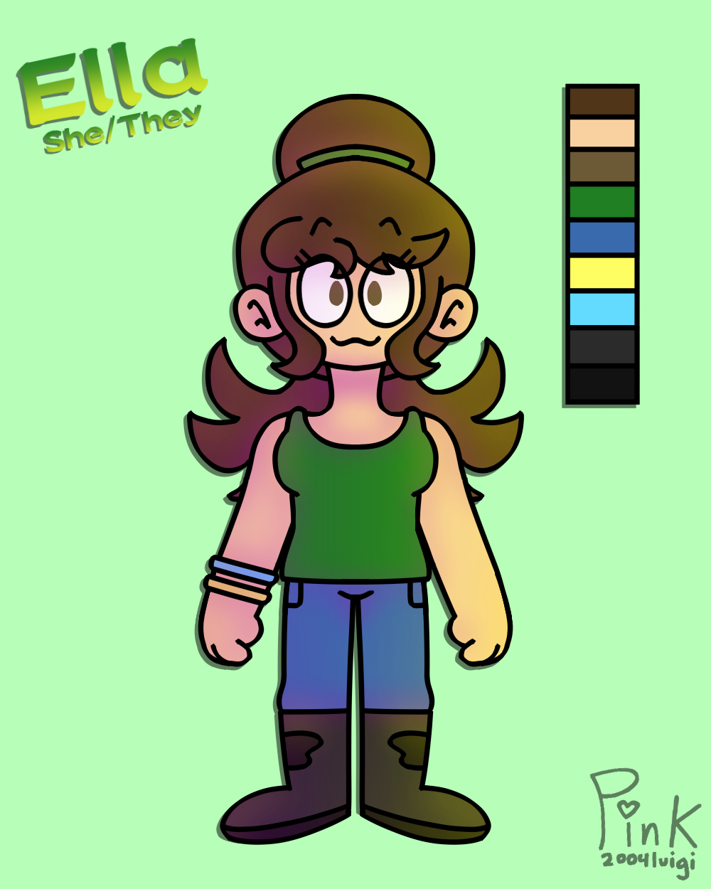 OC Reference - Ella
